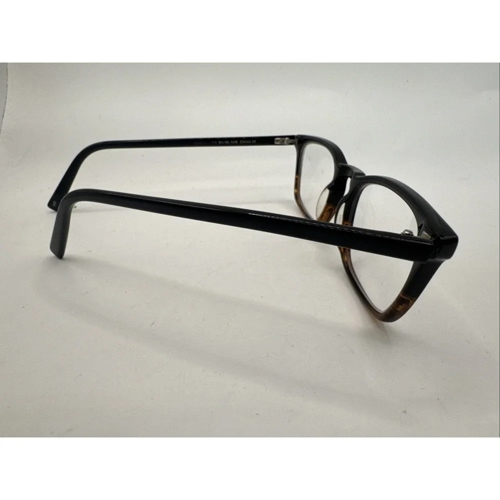 Warby Parker Chase 281 Eyeglass Frames Black  Brown 51-18-145  Women Frames Only